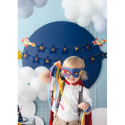 Baner Happy Birthday Samoloty, 2.5 m