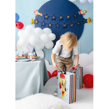 Baner Happy Birthday Samoloty, 2.5 m