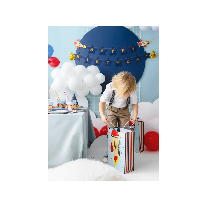 Baner Happy Birthday Samoloty, 2.5 m