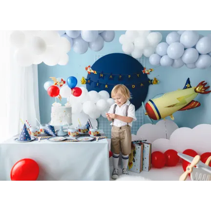 Baner Happy Birthday Samoloty, 2.5 m