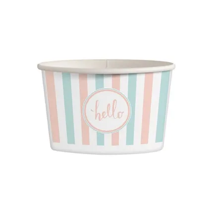 Miska papierowa 245ml 25 szt. ICE CREAM mix kolorów Miska papierowa 245ml 25 szt. ICE CREAM mix kolorów