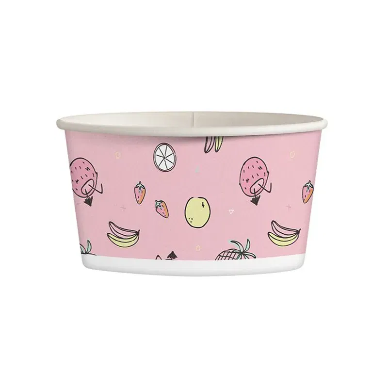 Miska papierowa 245ml 25 szt. ICE CREAM mix kolorów Miska papierowa 245ml 25 szt. ICE CREAM mix kolorów