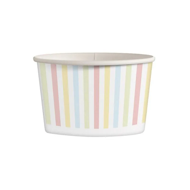 Miska papierowa 245ml 25 szt. ICE CREAM mix kolorów Miska papierowa 245ml 25 szt. ICE CREAM mix kolorów