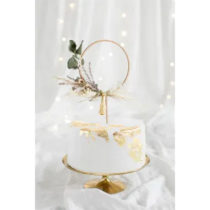 Topper drewniany Obręcz 24.5cm Topper drewniany Obręcz 24.5cm