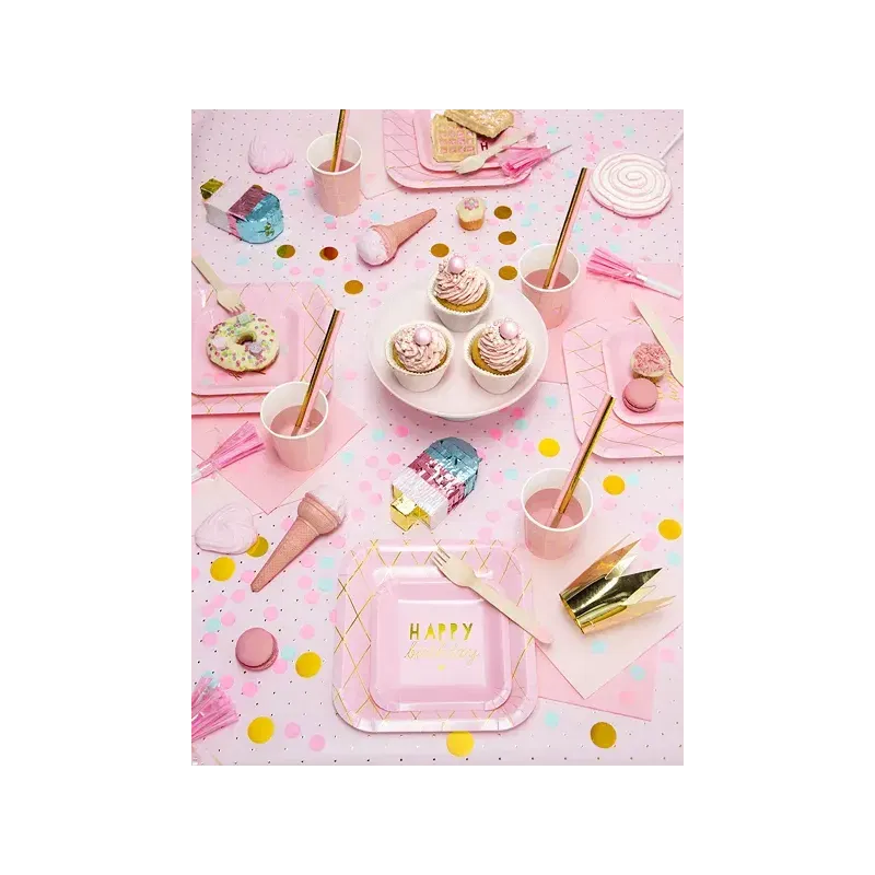 Serwetki jasnoróżowe 33cm/ 20szt.