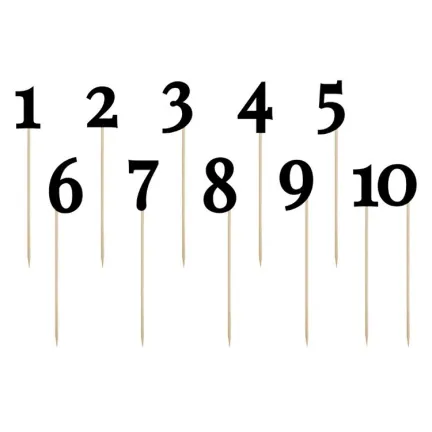 Czarne Numery na stół
