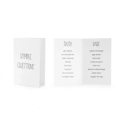 Gra na wieczór panieński- Prawda czy Wyzwanie/30szt. angielska wersja Gra na wieczór panieński- Prawda czy Wyzwanie/30szt. angielska wersja