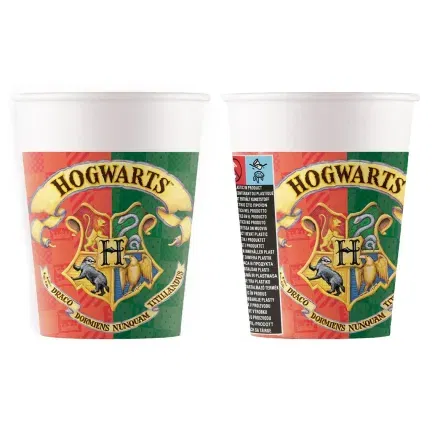 Kubeczki papierowe "Harry Potter" 200ml/8szt.