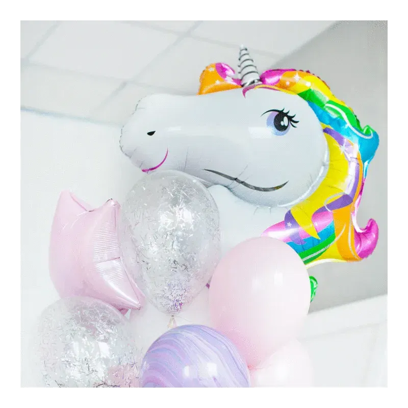 Balon foliowy Jednorożec, 87x107cm