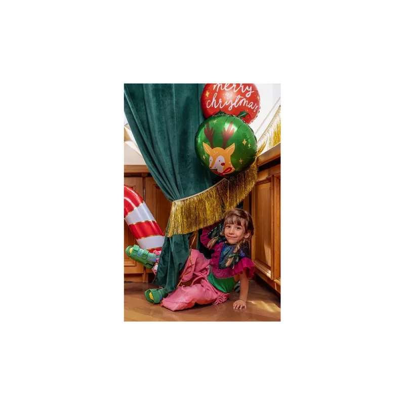 Balon foliowy Renifer, 45cm