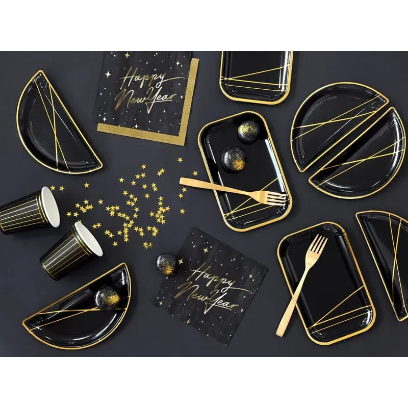 Konfetti Gwiazdki, złoty, 10mm, 30g