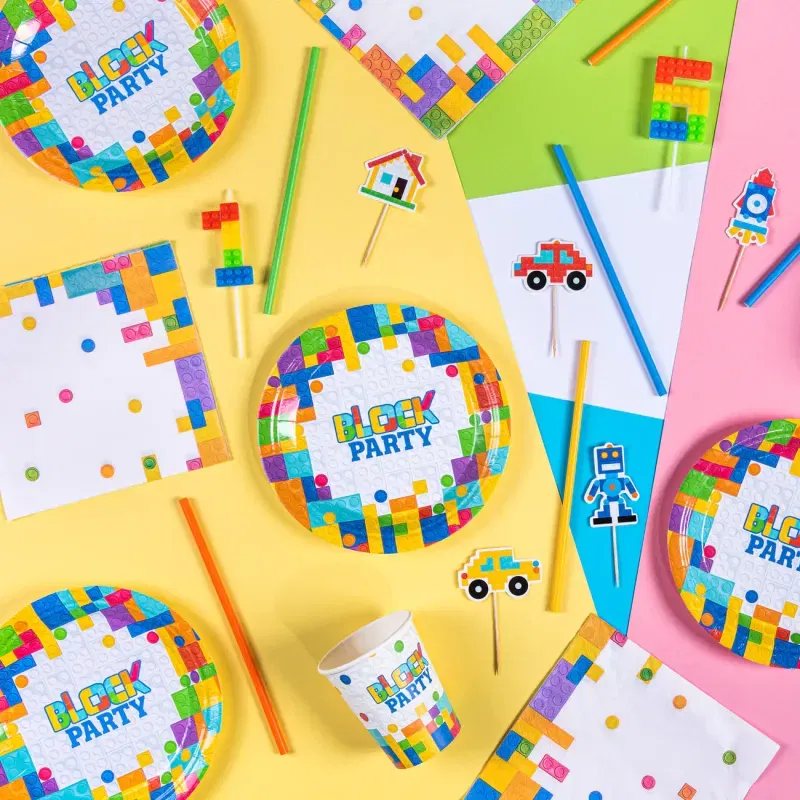 Serwetki Klocki 10szt.