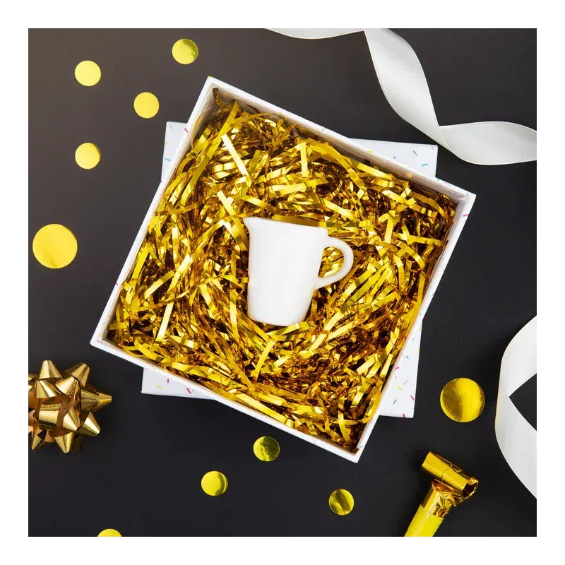 Wypełnienie do prezentów - złote 30g