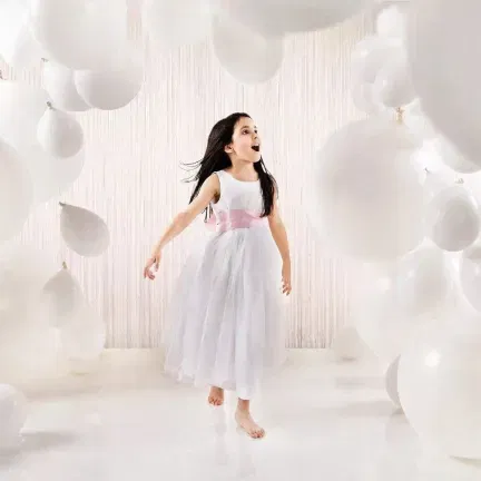 KURTYNA DEKORACYJNA Foliowa Biała White 100x200 cm KURTYNA DEKORACYJNA Foliowa Biała White 100x200 cm