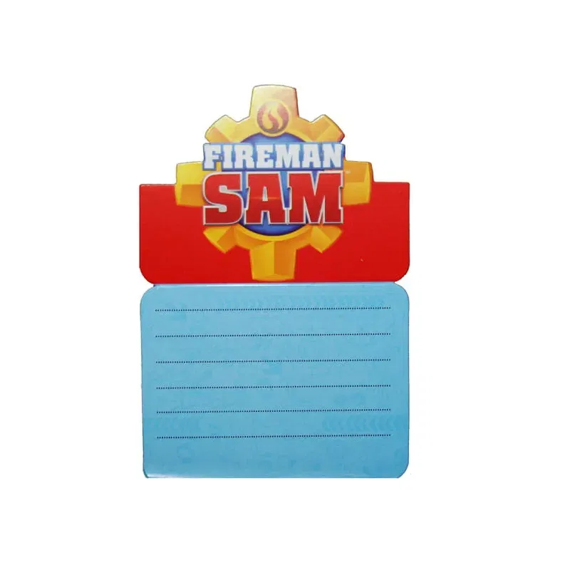 ZAPROSZENIA Z KOPERTĄ STRAŻAK SAM - 8 SZT.