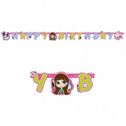 Girlanda urodzinowa Littlest Pet Shop
