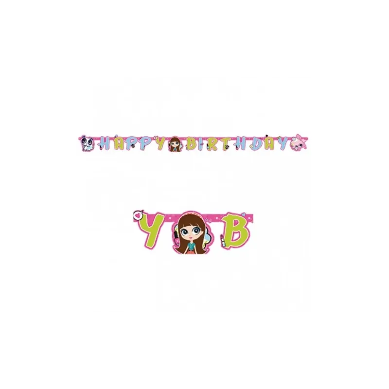 Girlanda urodzinowa Littlest Pet Shop