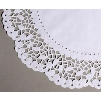 Serwetki papierowe białe śr. 36 cm / 12 szt.