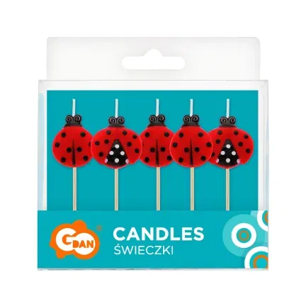 Świeczki pikery Biedronki, 5 szt. Świeczki pikery Biedronki, 5 szt.