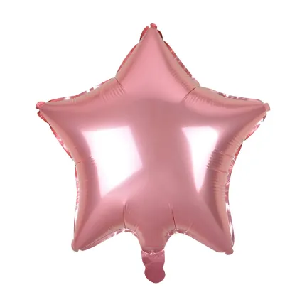 Balon Foliowy Gwiazdka Rose Gold 45 cm
