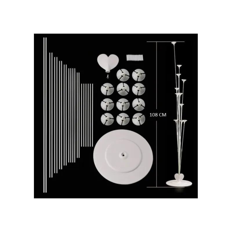 Stojak na balony 11 balonów 108 cm