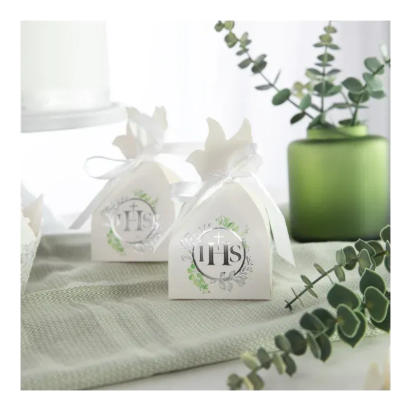 Pudełka na prezent IHS, Eukaliptus srebrny 6szt. Pudełka na prezent IHS, Eukaliptus srebrny 6szt.