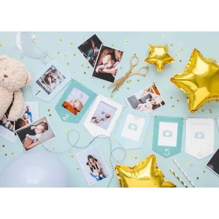 Girlanda na zdjęcia - Wieloryb, 10,5x15cm