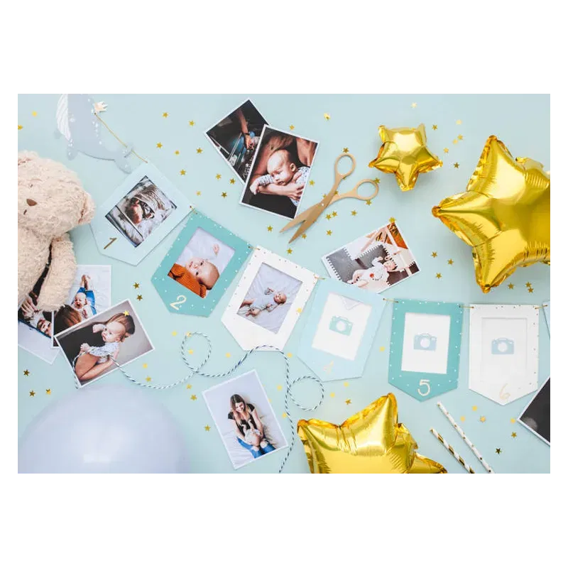 Girlanda na zdjęcia - Wieloryb, 10,5x15cm