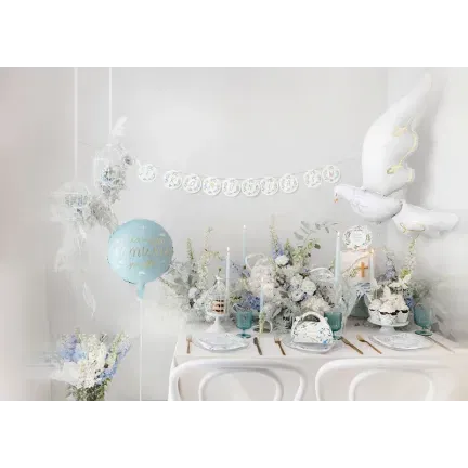 Balon foliowy Komunia Święta, 45 cm Balon foliowy Komunia Święta, 45 cm