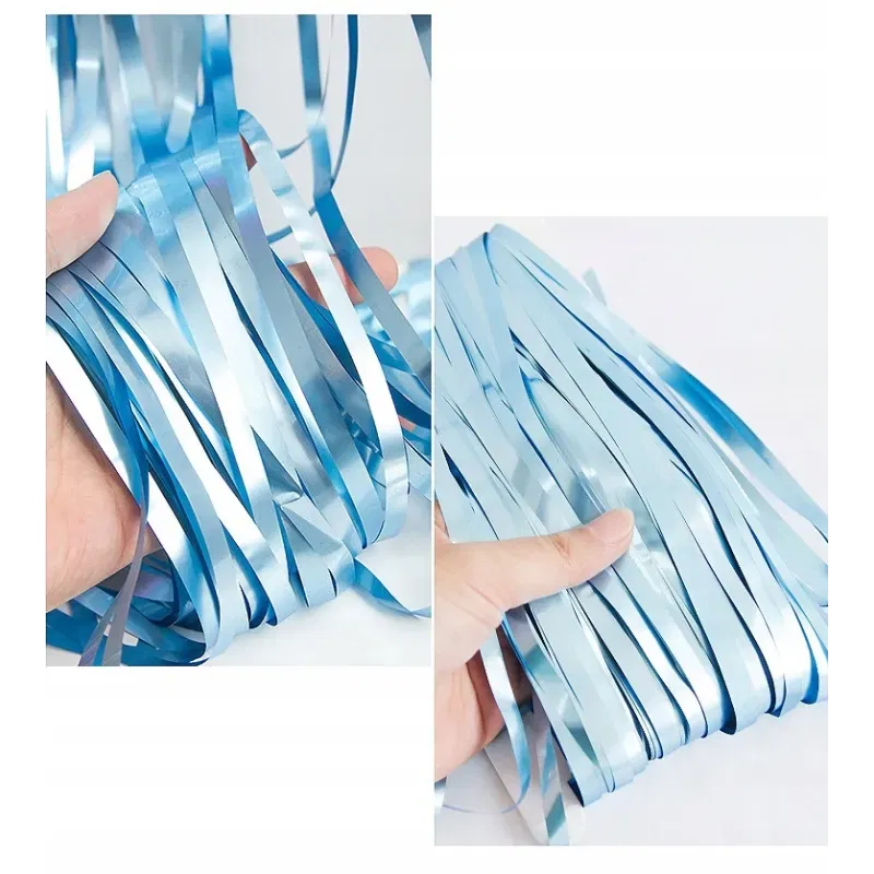 KURTYNA DEKORACYJNA błękitna matowa 100x200 cm KURTYNA DEKORACYJNA błękitna matowa 100x200 cm