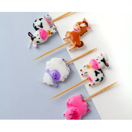 Świeczki pikery Farma, 5 szt. Świeczki pikery Farma, 5 szt.