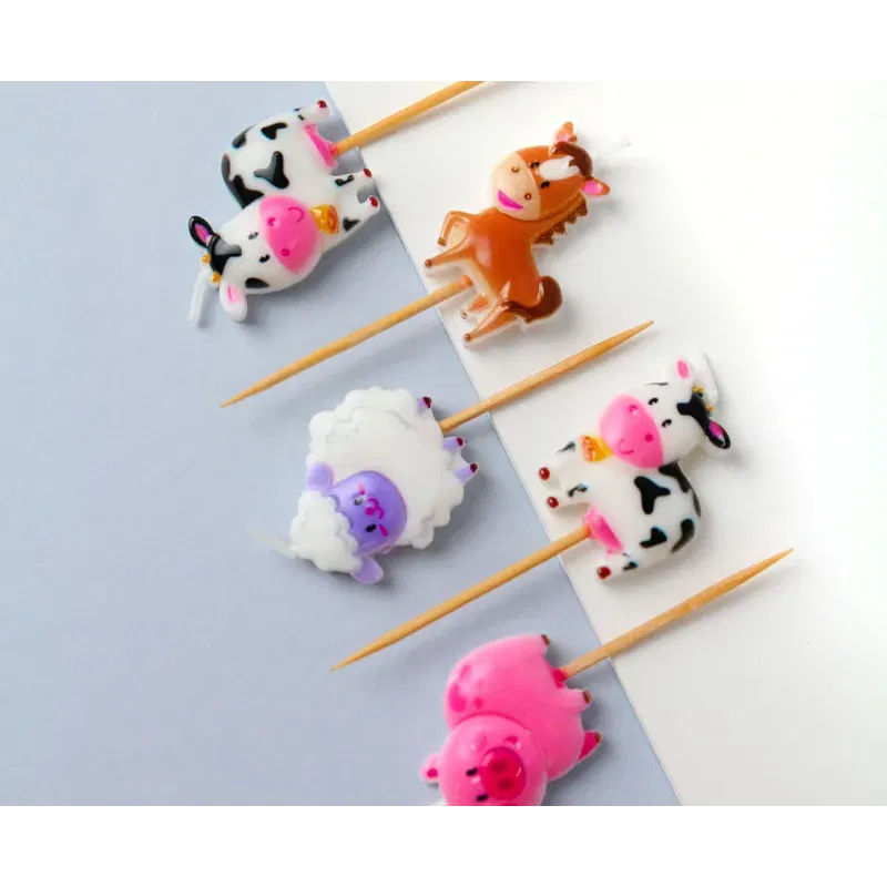 Świeczki pikery Farma, 5 szt. Świeczki pikery Farma, 5 szt.