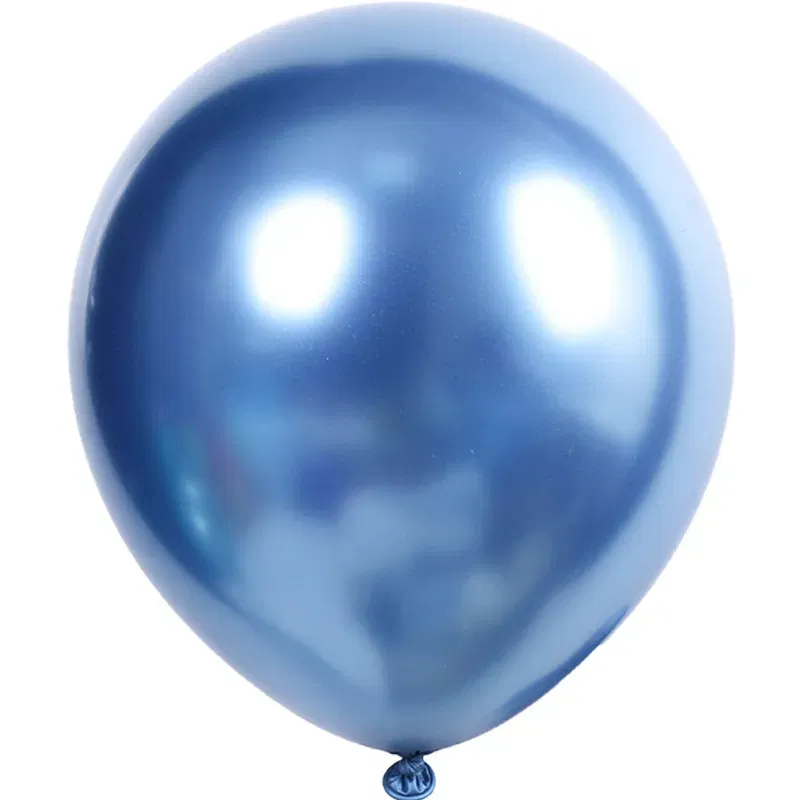 Balony METALICZNE professional NIEBIESKIE 30cm 50szt.