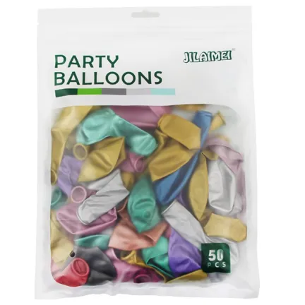 Balony METALICZNE professional SREBRNE 30cm 50szt. Balony METALICZNE professional SREBRNE 30cm 50szt.