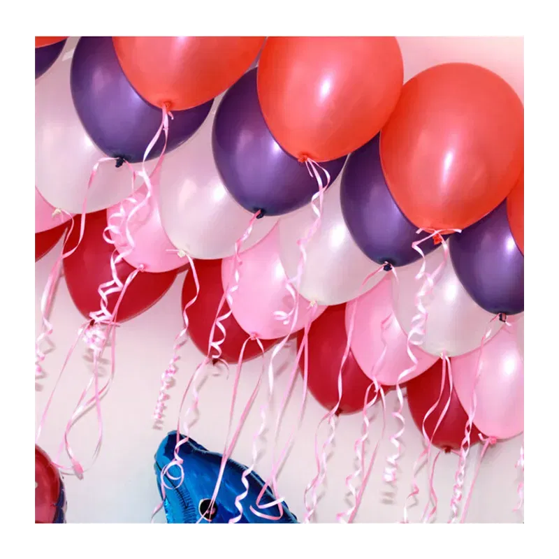 Wstążka do balonów MATOWA Zielona 10m