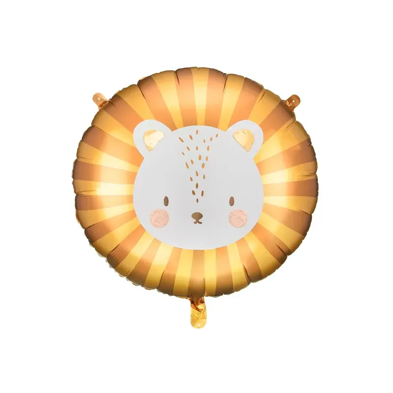 Balon foliowy Lew, 70x67 cm