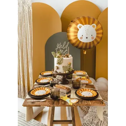 Balon foliowy Lew, 70x67 cm Balon foliowy Lew, 70x67 cm