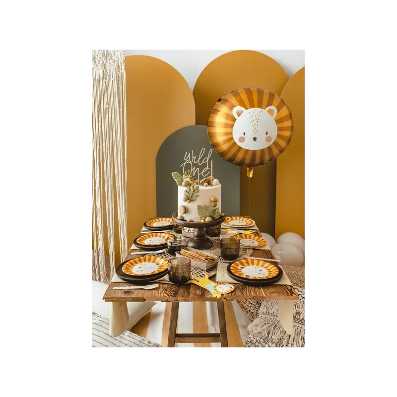 Balon foliowy Lew, 70x67 cm Balon foliowy Lew, 70x67 cm