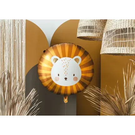 Balon foliowy Lew, 70x67 cm Balon foliowy Lew, 70x67 cm