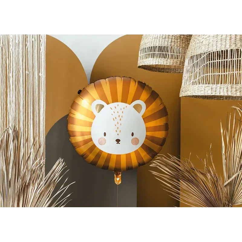 Balon foliowy Lew, 70x67 cm Balon foliowy Lew, 70x67 cm