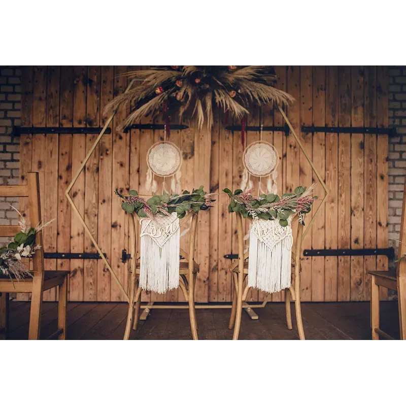 Zawieszki na krzesła - Żona Mąż, naturalne drewno Zawieszki na krzesła - Żona Mąż, naturalne drewno