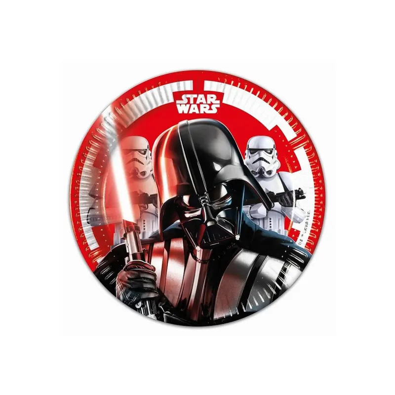 Talerzyki Star Wars 8 szt