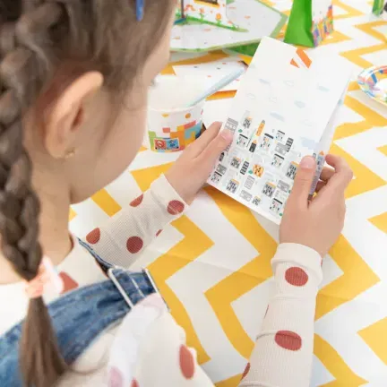 Torebki na cukierki Auta 6szt. zestaw