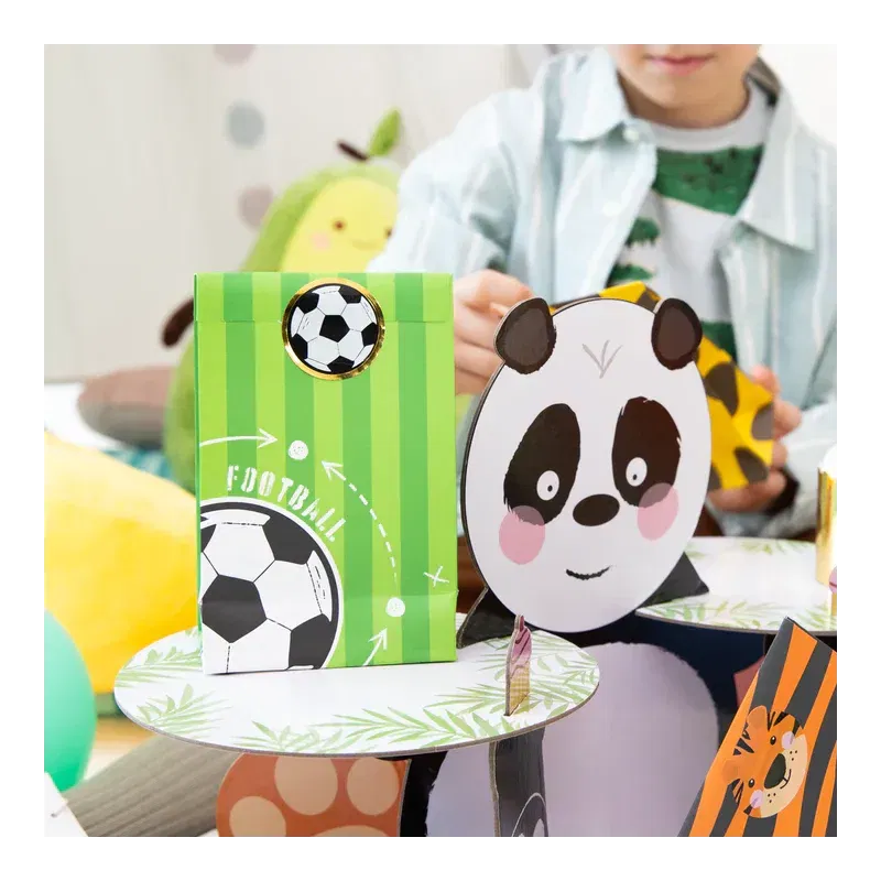 Torebki na cukierki Football 6szt. Torebki na cukierki Football 6szt.