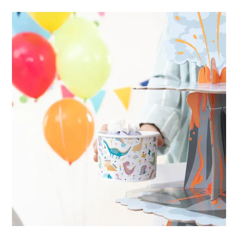 Kubek do lodów Dinozaury 6szt. 