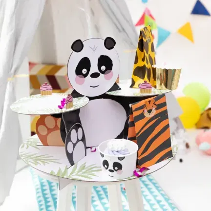 Kubek do lodów Zwierzątka 4szt.