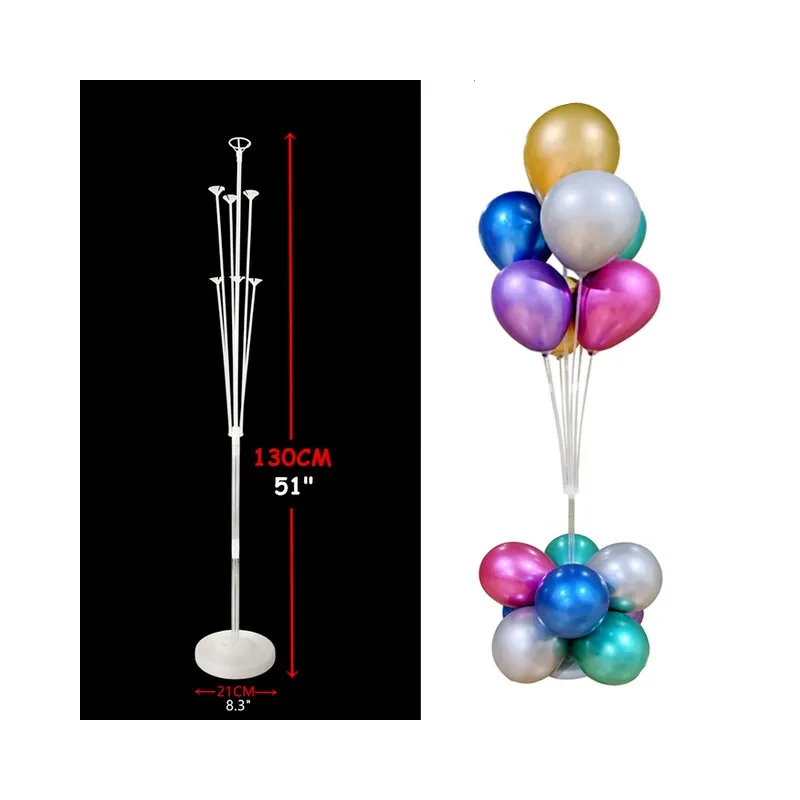 STOJAK NA BALONY Dekoracyjny Stelaż 130 cm STOJAK NA BALONY Dekoracyjny Stelaż 130 cm