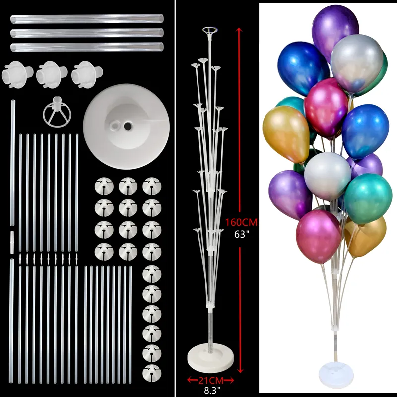STOJAK NA BALONY Dekoracyjny Stelaż 160 cm STOJAK NA BALONY Dekoracyjny Stelaż 160 cm