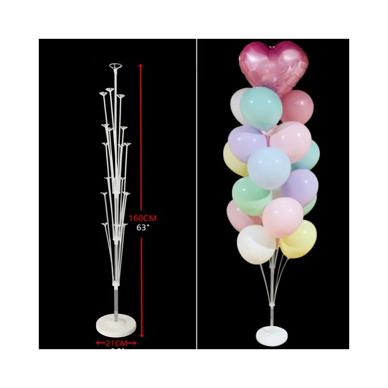 STOJAK NA BALONY Dekoracyjny Stelaż 160 cm STOJAK NA BALONY Dekoracyjny Stelaż 160 cm