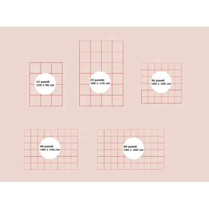 Panel dekoracyjny CEKINOWY opalizujący 30 x 30 cm Panel dekoracyjny CEKINOWY opalizujący 30 x 30 cm